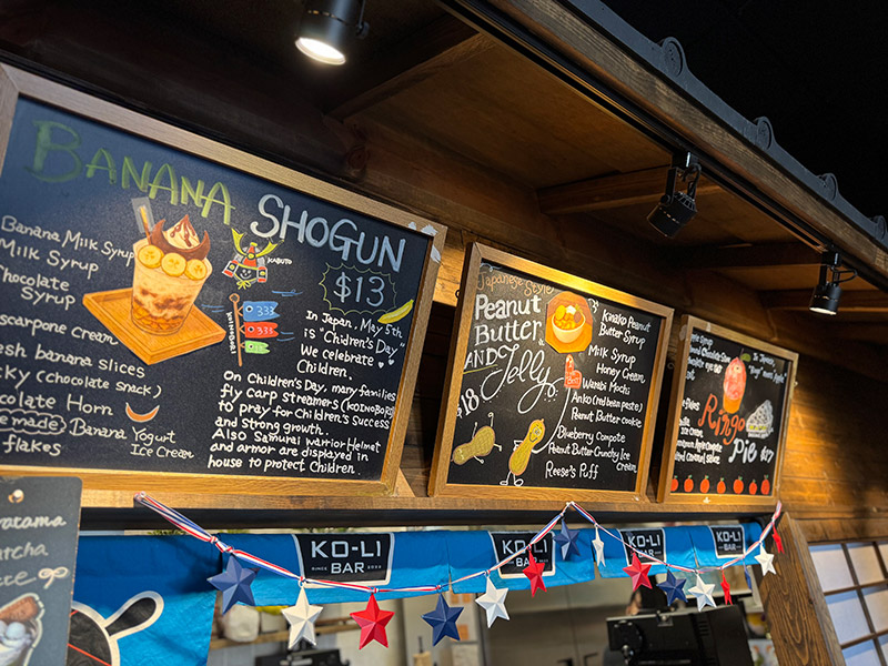 Ko-Li menu
